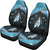 Blue Light Feather Car Seat Covers LT10 - Wonder Print Shop