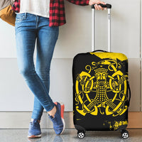 Viking Luggage Covers, Loki Bound Triskele Rune Gold RLT12 - Wonder Print Shop