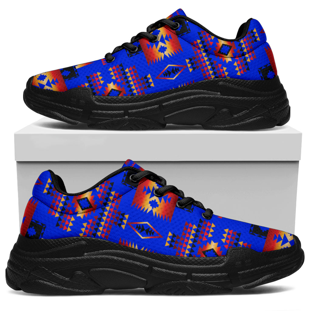 dark-blue-native-american-tribes-pattern-chunky-sneakers