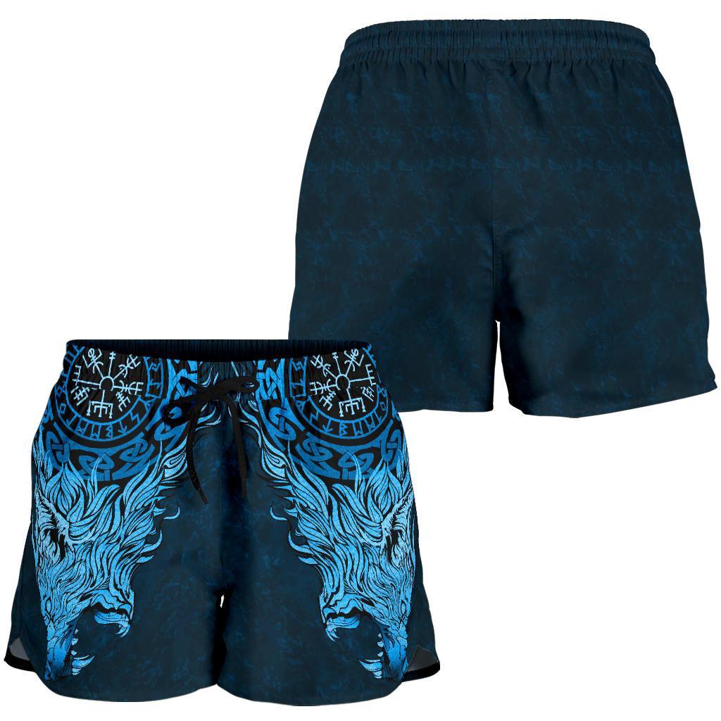 viking-womens-shorts-fenrir-wolf