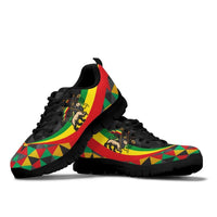 Ethiopia Sneakers - Ethiopia Rasta Lion - Wonder Print Shop