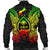 Guam Polynesian Men's Bomber Jacket Map Reggae - Wonder Print Shop