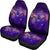 Black Wolf In Galaxy Car Seat Covers LT10 - Wonder Print Shop