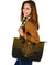 Viking Large Leather Tote Bag, Skoll and Hati RLT12 - Wonder Print Shop