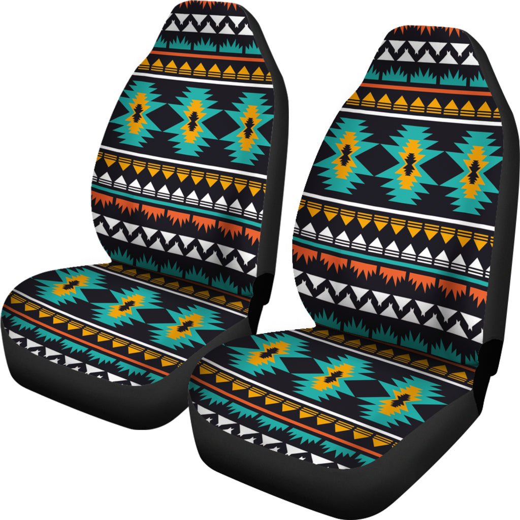 Geometric Ethnic Pattern Car Seat Cover LT10 - Wonder Print Shop
