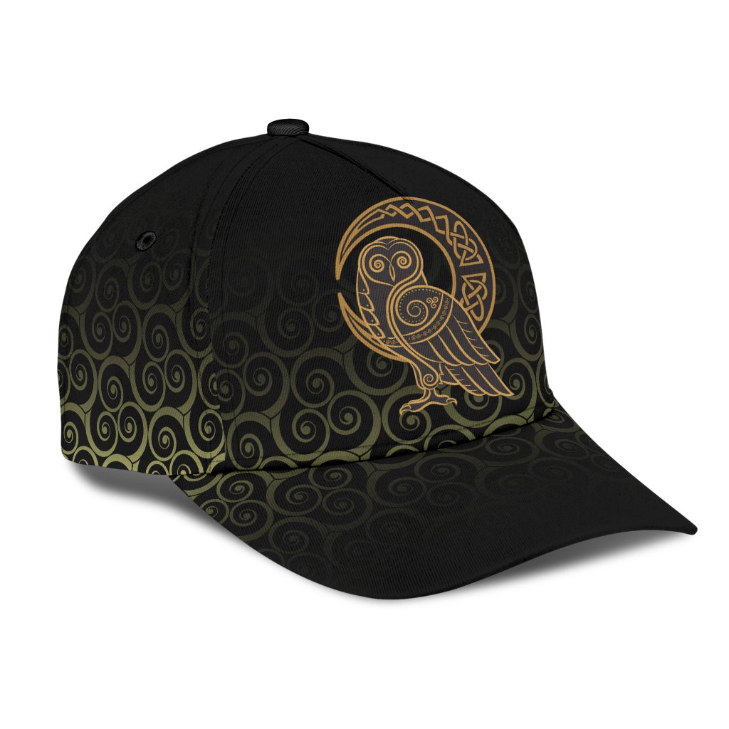 viking-classic-cap-owl-celtic-on-triskels-background