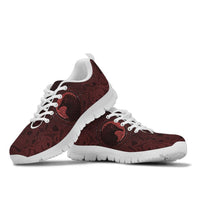 Viking Sneakers, Ethnic Odin Raven Red RLT12 - Wonder Print Shop
