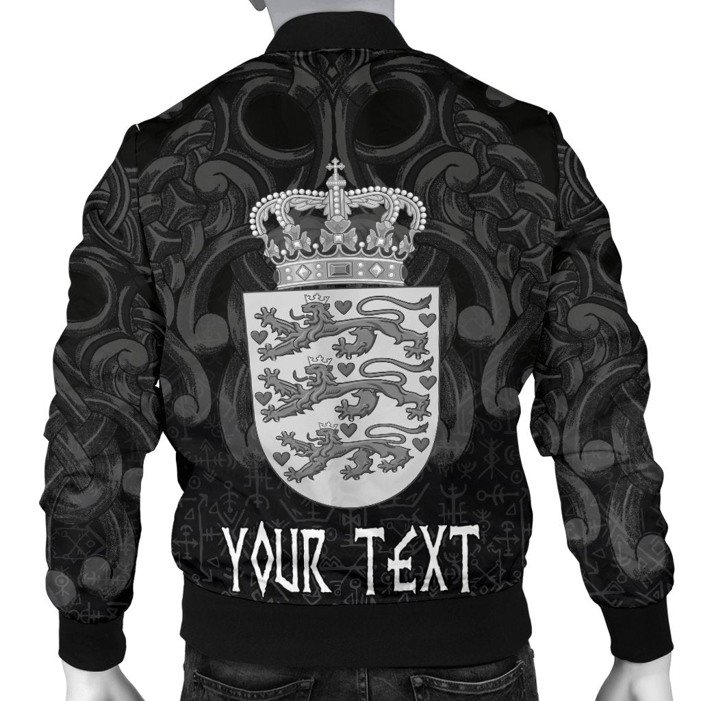 (Custom) Viking Bomber Jacket - Denmark Odin And Drakkar RLT12 - Wonder Print Shop