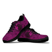 Viking Sneakers, Ethnic Odin Raven Pink RLT12 - Wonder Print Shop