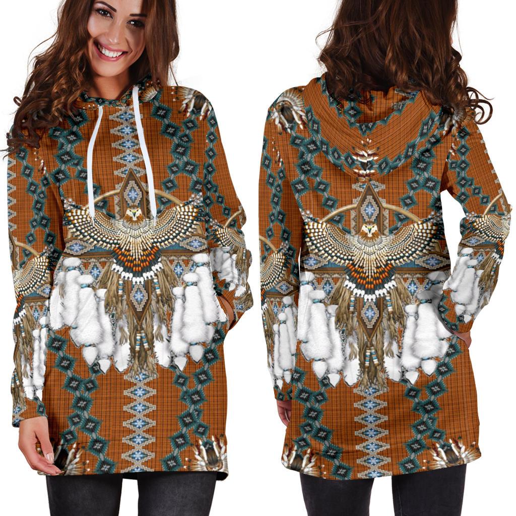 King Of Owl Native American Pride 3D Dress LT10 - Wonder Print Shop