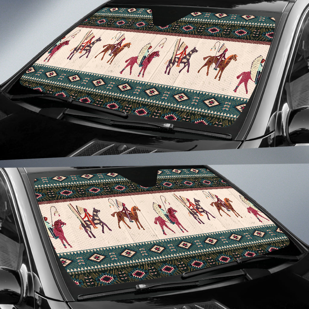 native-american-chief-horse-auto-sun-shades