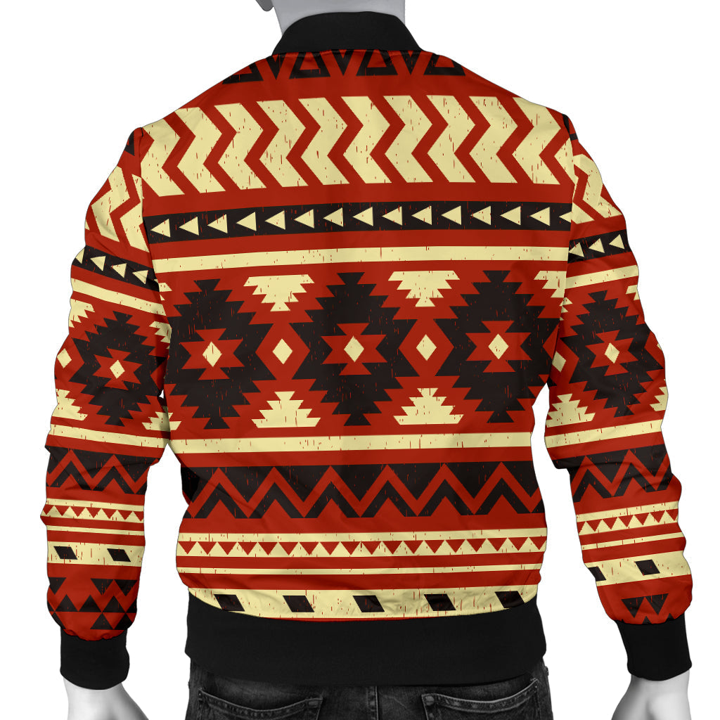 Seamless Ethnic Pattern Men's Bomber Jacket LT10 - Wonder Print Shop
