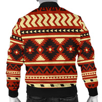 Seamless Ethnic Pattern Men's Bomber Jacket LT10 - Wonder Print Shop