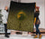Viking Premium Quilt, Ethnic Odin Raven Gold RLT12 - Wonder Print Shop