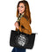 Viking Large Leather Tote See You In Valhalla RLT12 - Wonder Print Shop