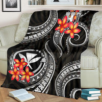 polynesian-hawaii-premium-blanket-black-plumeria