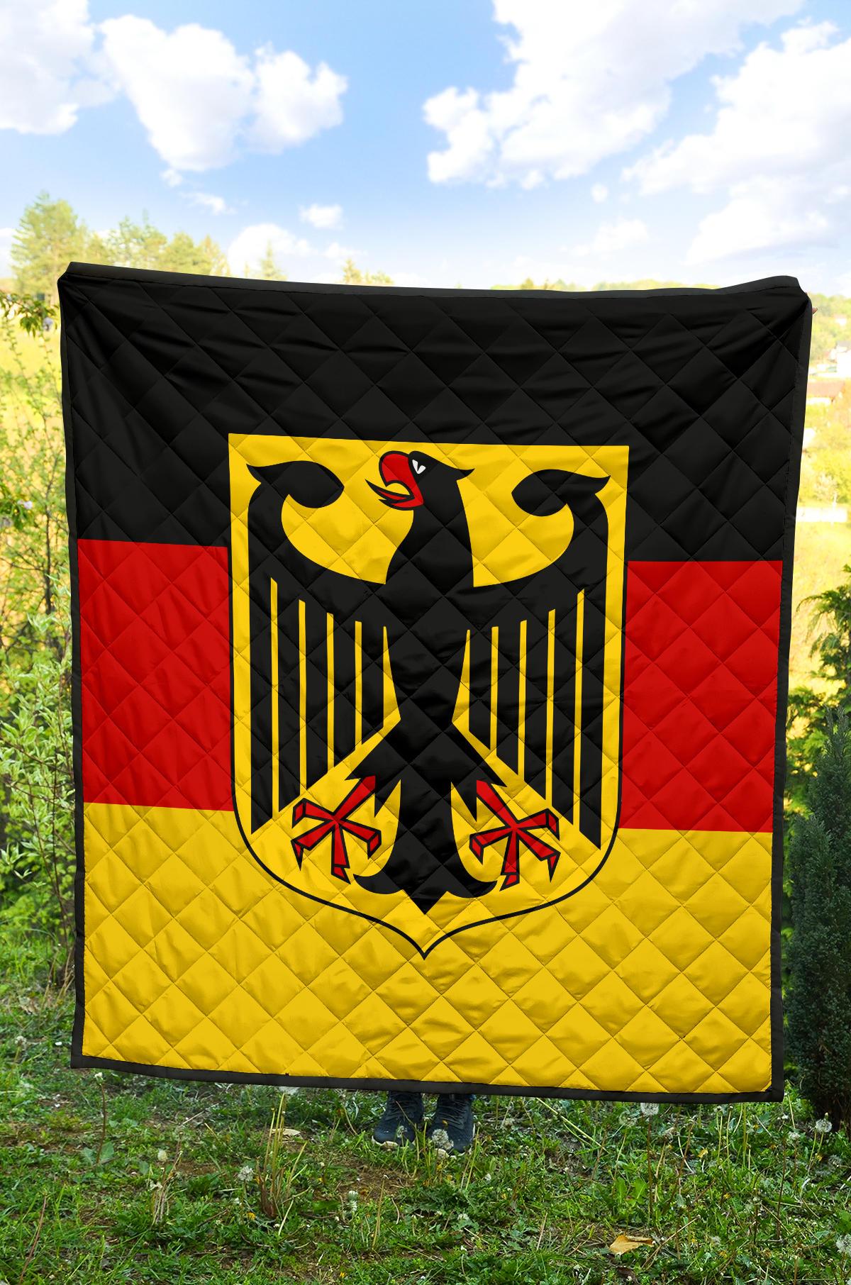 Germany Flag Premium Quilt - Wonder Print Shop
