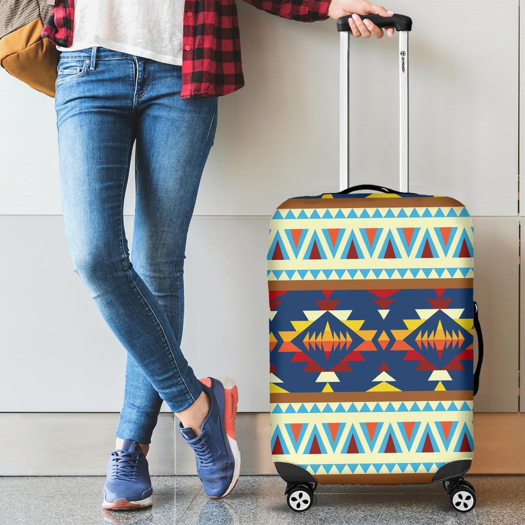 Indigenous Tribes Design Native American Luggage Covers LT10 - Wonder Print Shop
