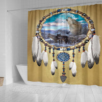 wolf-dreamcatcher-native-american-shower-curtain