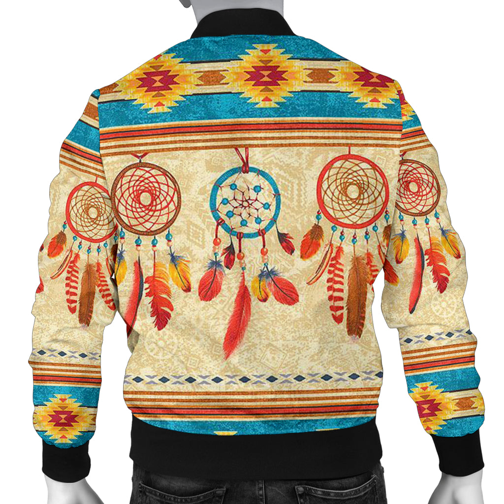 Feather Dream Catchers Men's Bomber Jacket LT10 - Wonder Print Shop