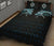 Viking Quilt Bed Set, Fenrir Raven and Vegvisir Tattoo Cyan RLT12 - Wonder Print Shop