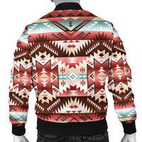 Red Vector Men's Bomber Jacket LT10 - Wonder Print Shop