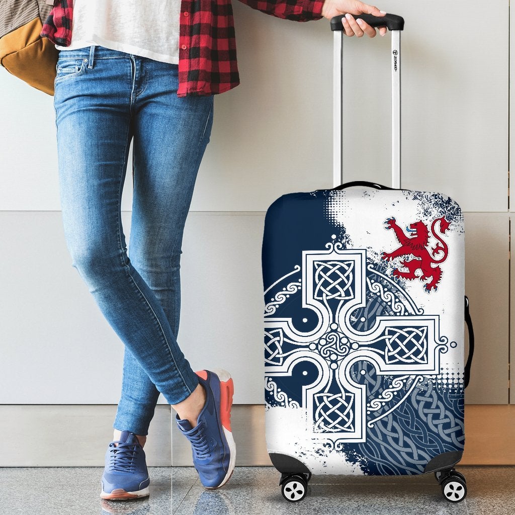 scotland-luggage-cover-scottish-celtic-cross