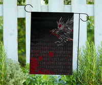 Viking Garden Flag The Raven Of Odin Rune Blood RLT12 - Wonder Print Shop