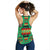 Green Tribe Pattern Native American Women Racerback Tank LT10 - Wonder Print Shop