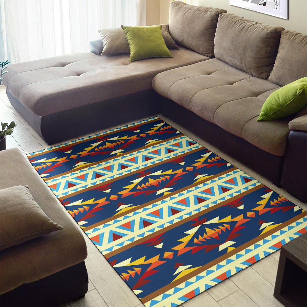 Indigenous Tribes Design Native American Area Rug LT10 - Wonder Print Shop