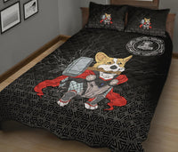 Viking Quilt Bed Set - The Mighty Thorgi RLT12 - Wonder Print Shop