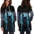 Viking Hoodie Dress, Fenrir Viking Wolf and Moon RLT12 - Wonder Print Shop