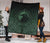 Viking Premium Quilt, Ethnic Odin Raven Green RLT12 - Wonder Print Shop