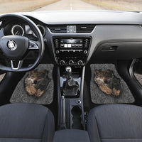 Gray Wolf Native American Front Car Mats (Set Of 2) LT10 - Wonder Print Shop