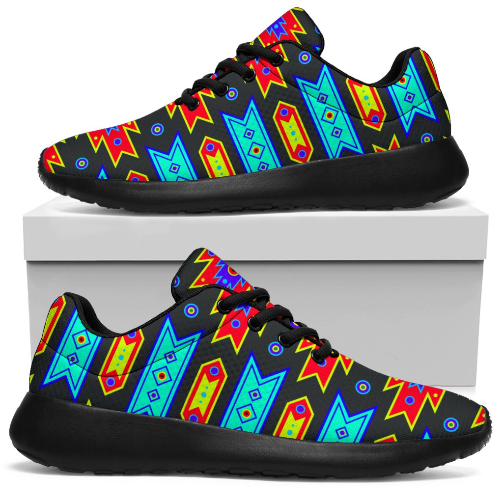 native-american-light-pattern-sport-sneakers