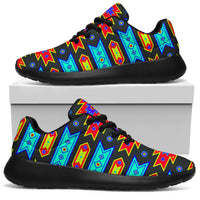 native-american-light-pattern-sport-sneakers