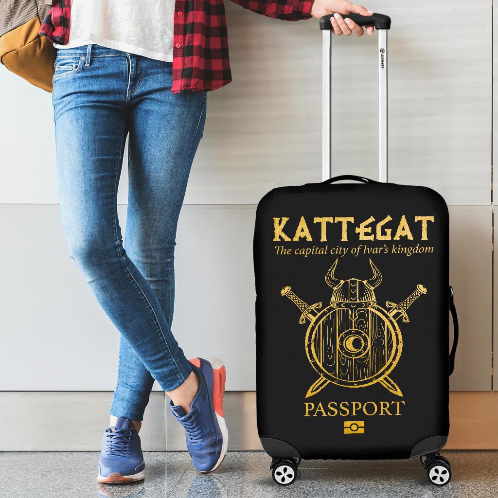 Viking Kattegat Passport Luggage Covers RLT12 - Wonder Print Shop