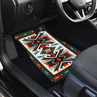 Tribal Colorful Design Native American Front Car Mats (Set Of 2) LT10 - Wonder Print Shop