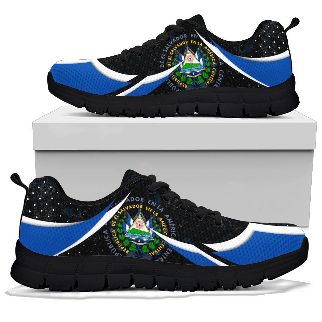 El Salvador Sneakers - El Salvadorian Spirit - Wonder Print Shop