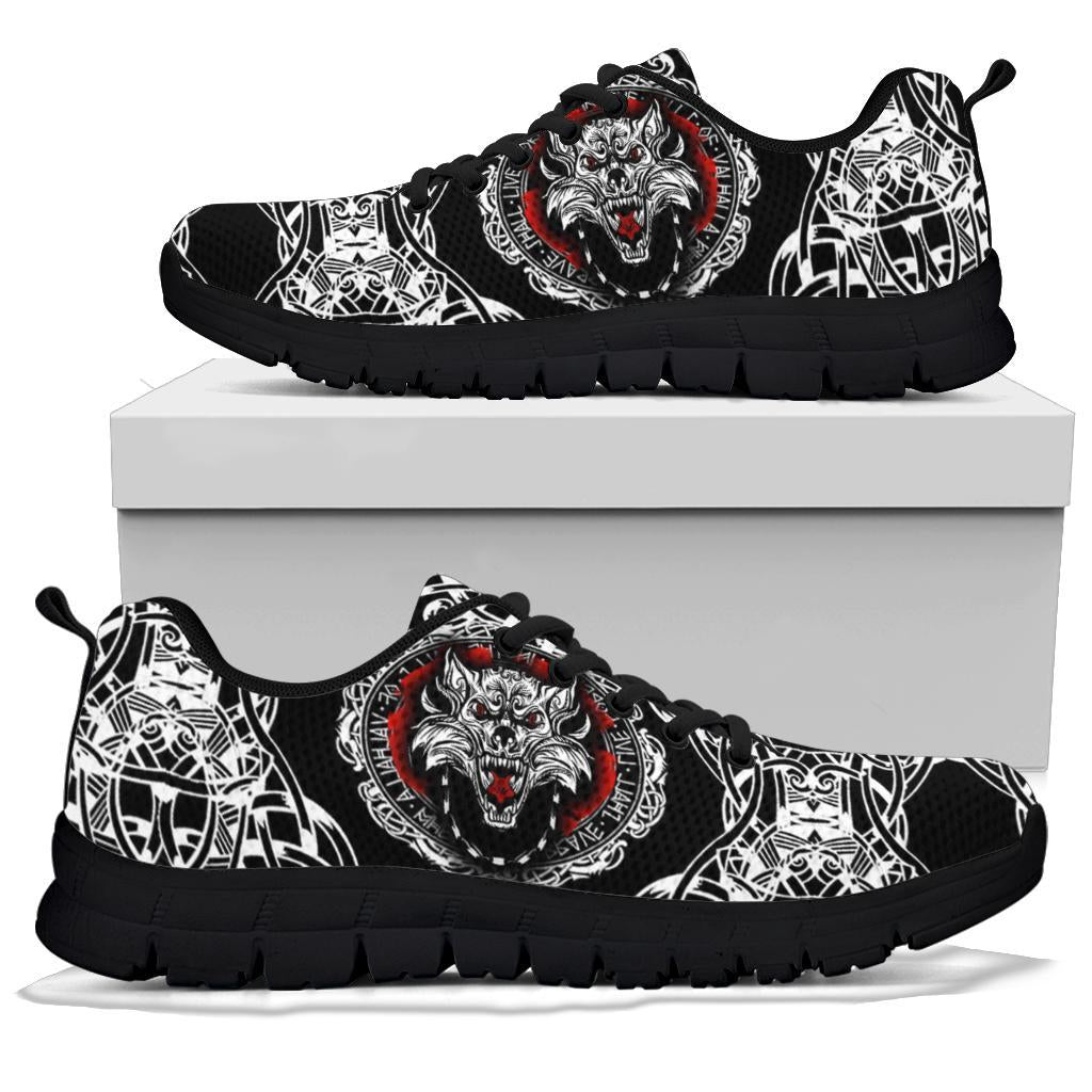 Viking Sneakers, Fenrir Wolf RLT12 - Wonder Print Shop