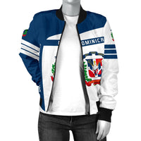 Dominican Sport Women's Bomber Jacket - Premium Style - Wonder Print Shop