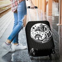 Viking Luggage Cover, Skoll and Hati Rune Tattoo RLT12 - Wonder Print Shop