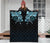Viking Premium Quilt, Fenrir Raven and Vegvisir Tattoo Cyan RLT12 - Wonder Print Shop