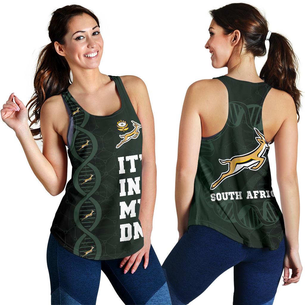 South Africa Springboks Dna Women Tank Top - Wonder Print Shop