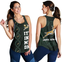 South Africa Springboks Dna Women Tank Top - Wonder Print Shop