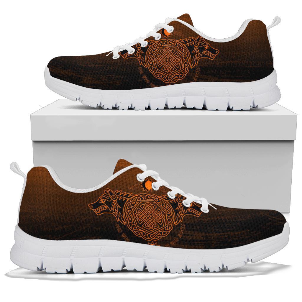 Viking Sneakers, Skoll and Hati Orange RLT12 - Wonder Print Shop