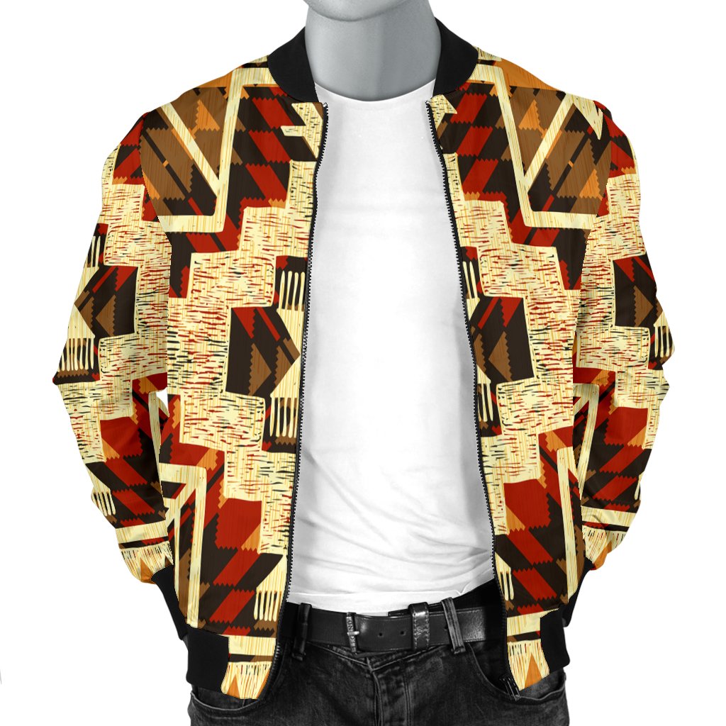 Tribal Yellow Arrow Native American Bomber Jacket LT10 - Wonder Print Shop