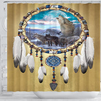 wolf-dreamcatcher-native-american-shower-curtain