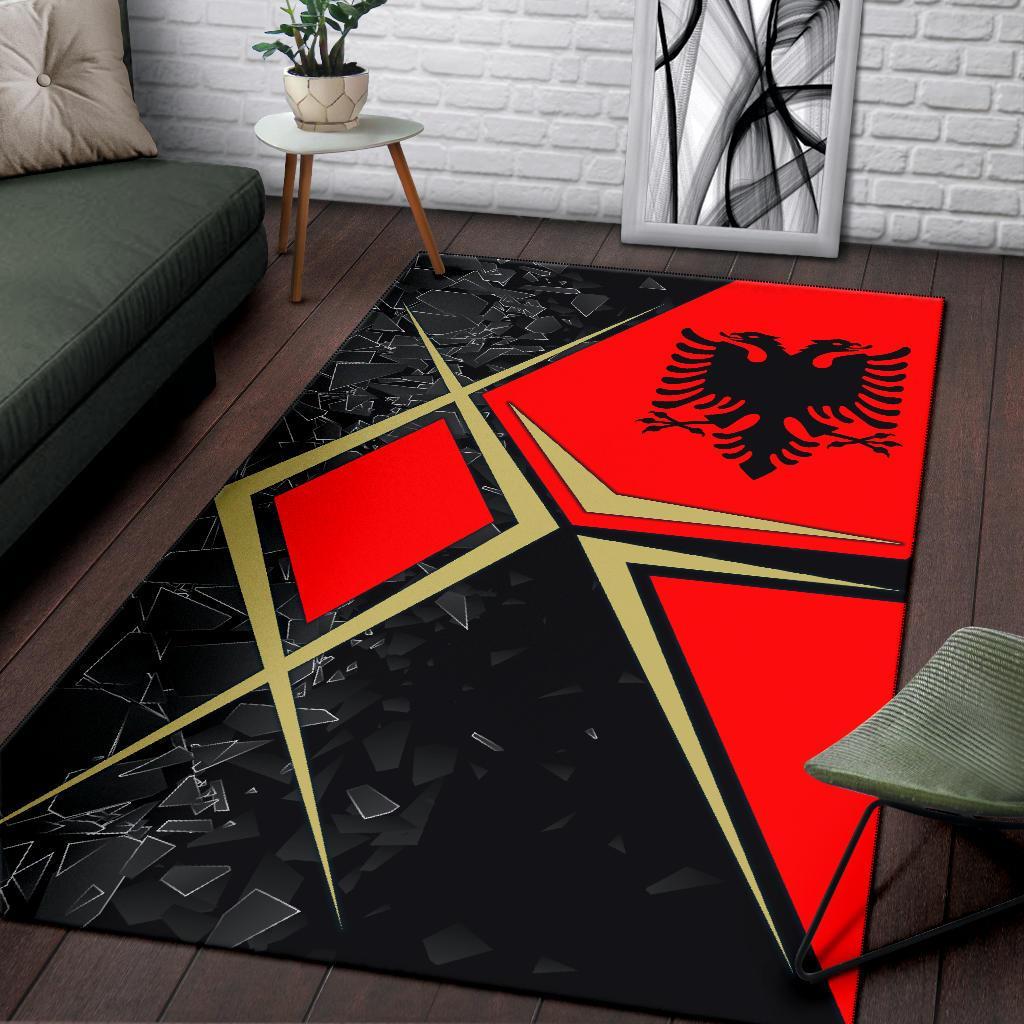 Albania Area Rug - Albanian Legend - Wonder Print Shop