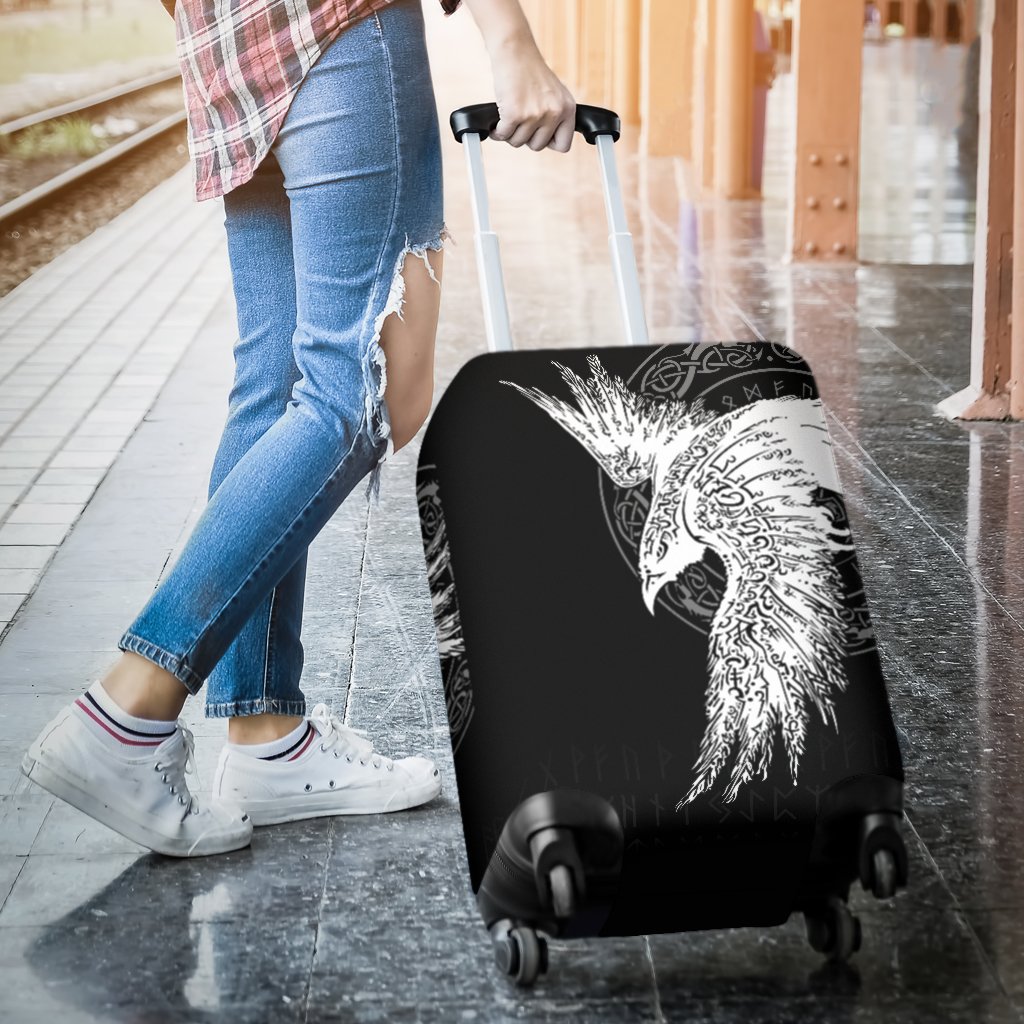 Viking Luggage Covers Mystical Raven Tattoo Special RLT12 - Wonder Print Shop